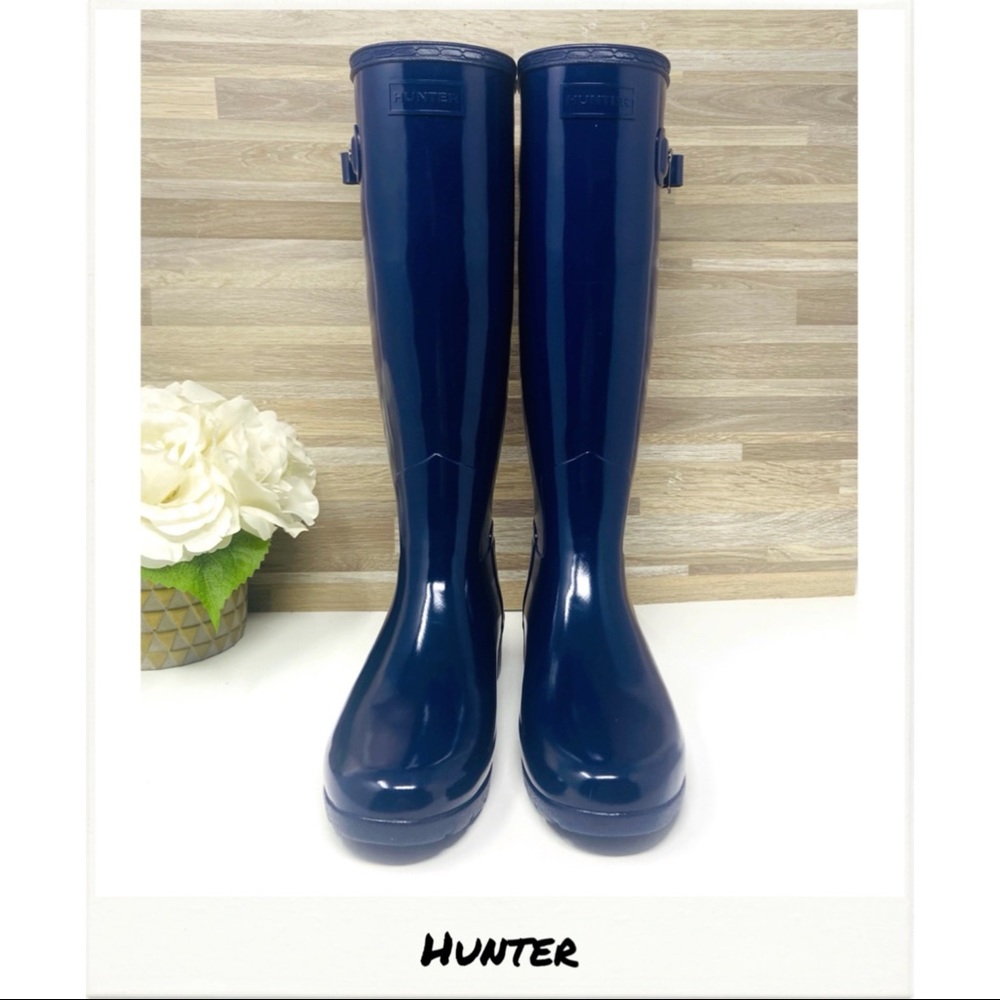 Hunter | Original Tall Refined Gloss Rain Boots